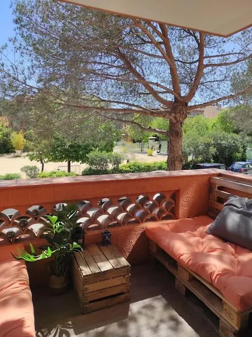 Charmant Appartement, Terrasse, Piscine, Parking Mougins 0*,  Fransa